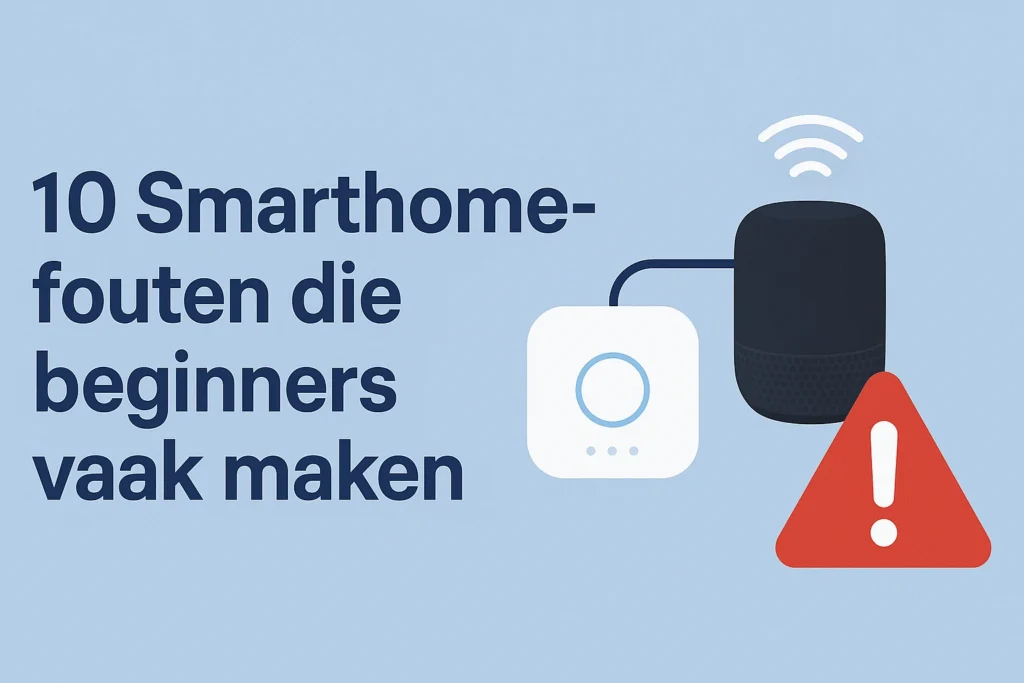 10 smarthome fouten die beginners vaak maken, slimme apparaten, smart home beginnersgids